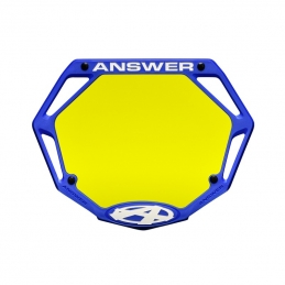 Plaque BMX Answer® 3D Mini/Cruiser (Couleur au choix) Bmx Race