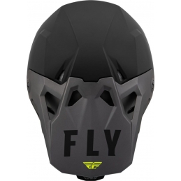 Casque intégral Fly® Formula CP Slant - Noir/Jaune fluo Bmx Race