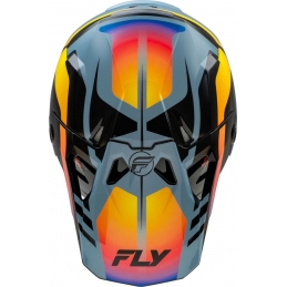 Casque intégral Fly® Formula CP Krypton - Noir/Orange Bmx Race