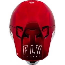 Casque intégral Fly® Formula CC Centrum Rouge/Blanc Bmx Race