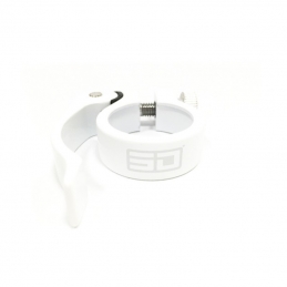 Collier de selle SD® Logo SD 31.8mm - Blanc