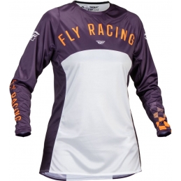 Maillot femme Fly® Lite - Violet/Blanc Bmx Race