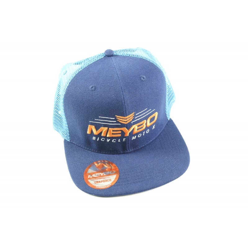 Casquette Meybo® Factory Trucker - Bleu Bmx Race