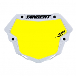Plaque BMX Tangent® Ventril 3D Pro - Blanc