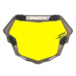 Plaque BMX Tangent® Ventril 3D Trans Pro - Noir Bmx Race