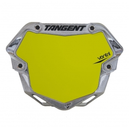 Plaque BMX Tangent® Ventril 3D Pro - Alu chromé