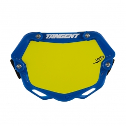 Plaque BMX Tangent® Ventril 3D Mini/Cruiser - Bleu