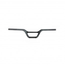 Guidon BMX Tangent® Vortex Carbone 4.5" - Noir