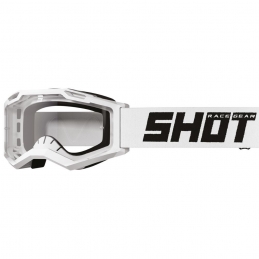 Masque Shot® Rocket KID 2.0 - Blanc brillant
