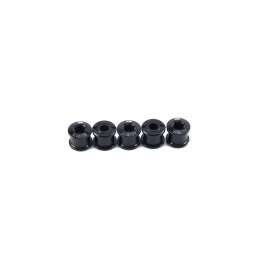Visserie couronne SD® Chromoly 6.5mm - Noir
