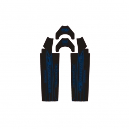 Stickers de fourche Answer® Dagger - Noir/Bleu