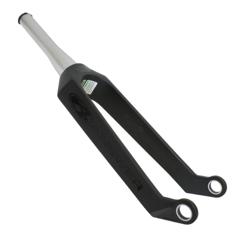 Fourche BMX Answer® Dagger Tapered Pro 20" | 20mm - Noir mat
