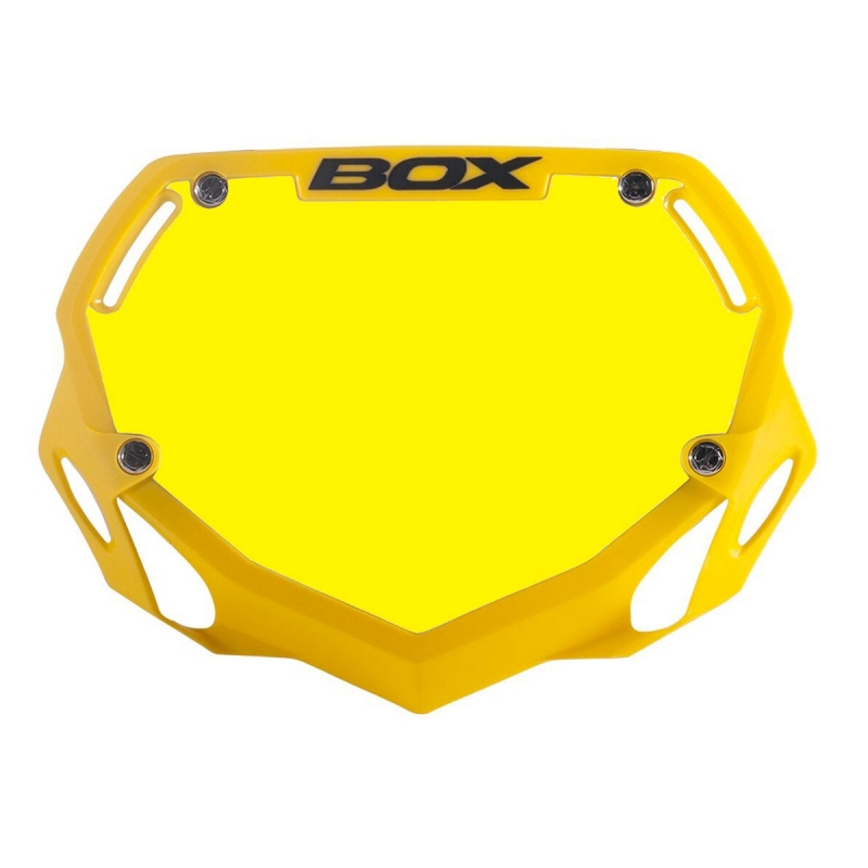 Plaque BMX Box® Tow Mini/Cruiser - Jaune