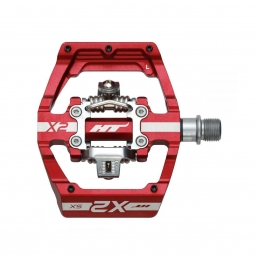 Pedales BMX HT® X2-SX - Rojo