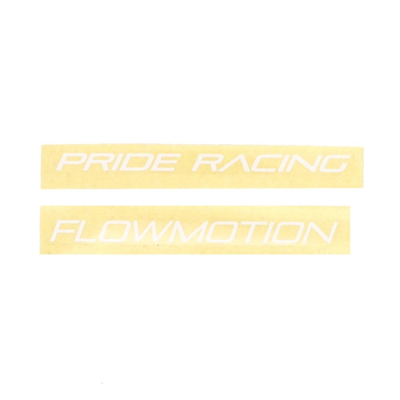 Stickers guidon Pride® Flowmotion - Blanc