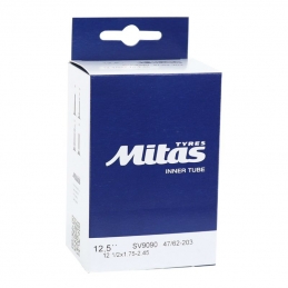 Chambre à air poussette Mitas® Rubena 12.5" x 2.25 - SCHRADER -  