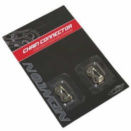 Connecteur De Chaine Velo  7-8 vitesses Newton Compatible Shimano-Sram  (Attache Rapide) (Blister De 2 Pieces)
