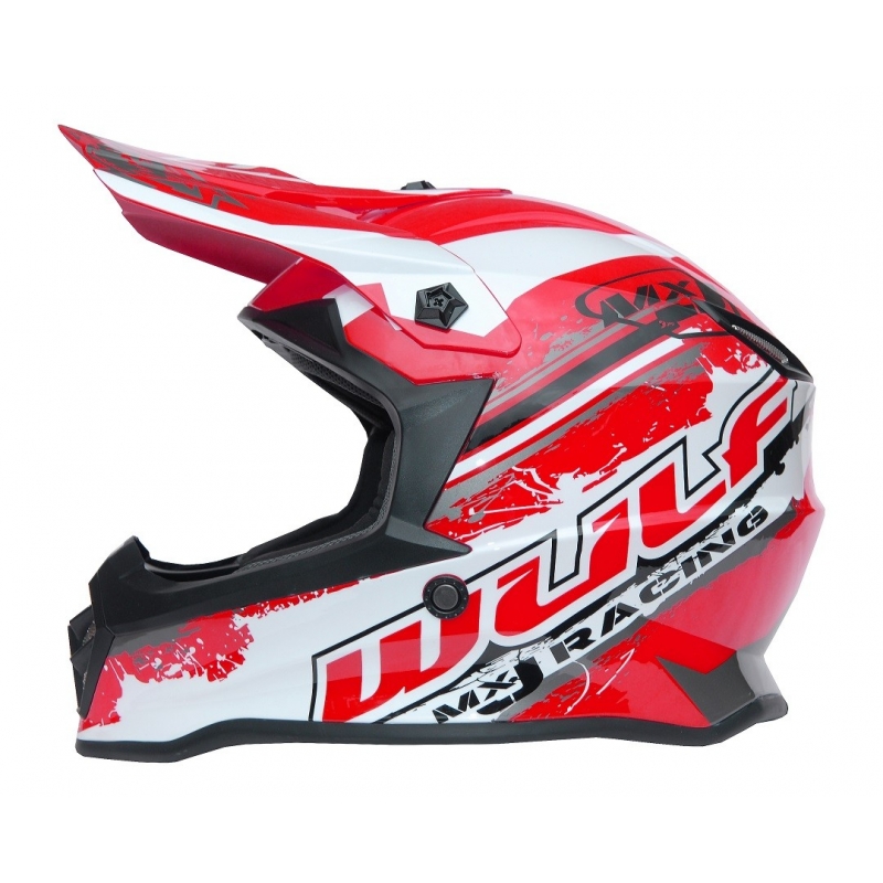 Casque intégral Wulfsport® Off Road Pro - Rouge Bmx Race