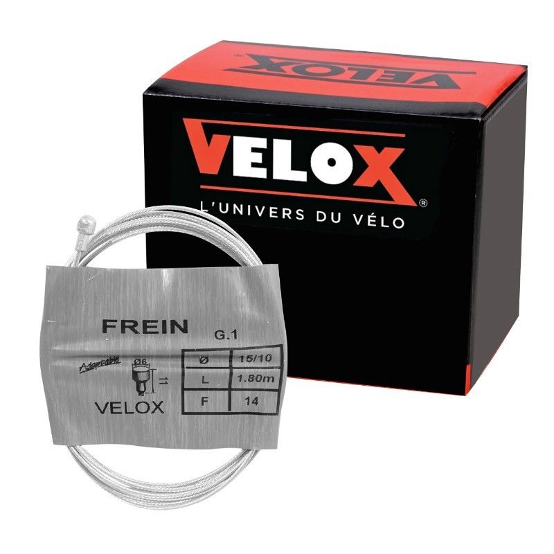 Câble de frein Velox® 1800mm (Boite de 25 unités) Bmx Race
