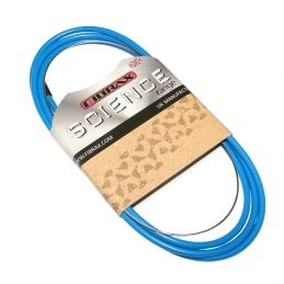 Transmission Derailleur Fibrax Fcg Bleu-Cable Inox Avec Embouts De Gaine (Vendu A L'Unite)