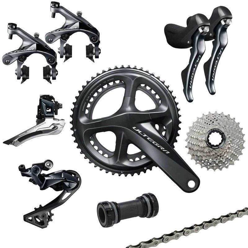 Groupe Route Shimano Ultegra R8000  11V. 172.5Mm