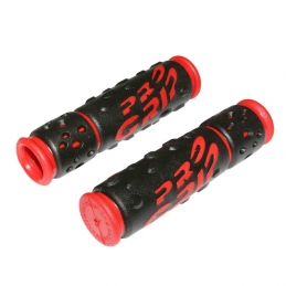 Pro Grip 838 essais Vélo Grips-Paire-Noir/Rouge 