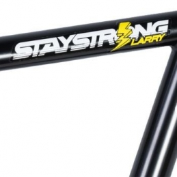 Guidon BMX Staystrong® Larry Edgar SIG - Noir Bmx Race