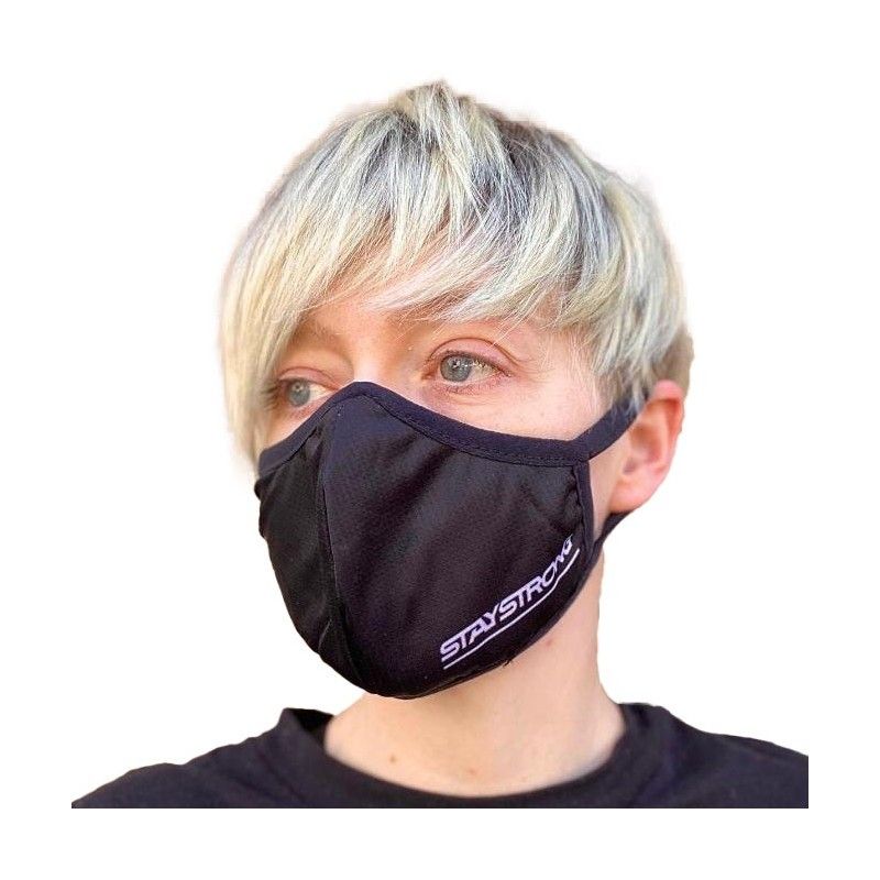 Masque de protection Staystrong® - Noir Bmx Race