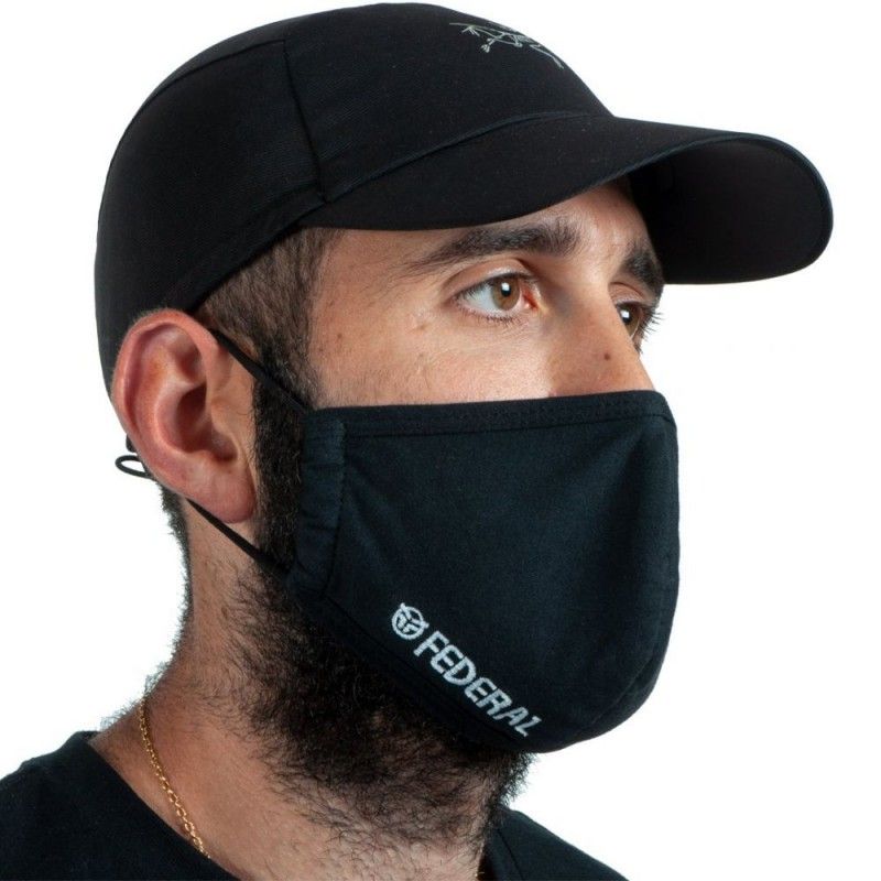 Masque de protection Federal® - Noir ou Blanc