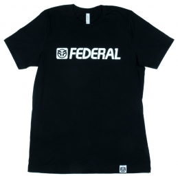 T-Shirt Federal Og Logo Black Bmx Race