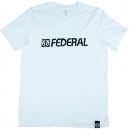 T-Shirt Federal Og Logo White Bmx Race