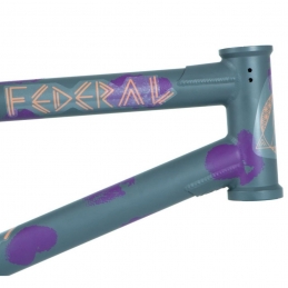 Cadre Federal® Perrin V2 Ics - Gris/Violet Bmx Freestyle